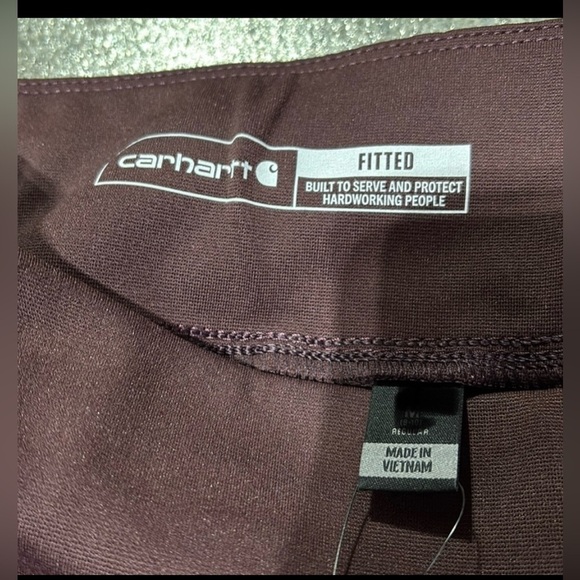 Carhartt Force Fitted lightweight utility leggings, rugged flex,sweat wicking - Picture 4 of 9